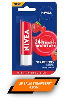 Nivea Lip Balm Strawberry 4.8gm